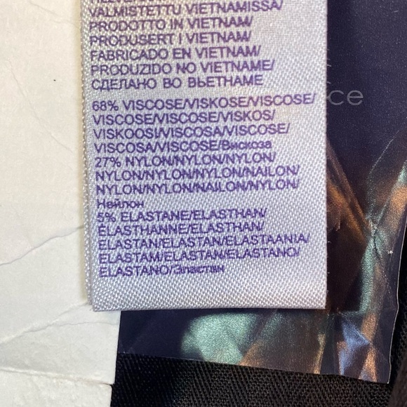 NYDJ Samantha Slim Ponte Sz 4 Heathered Gray High Rise Stretch Pants #11540 NWT - Picture 11 of 15